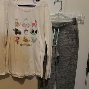 Girls Cat & Jack L/S shirt sz10/12